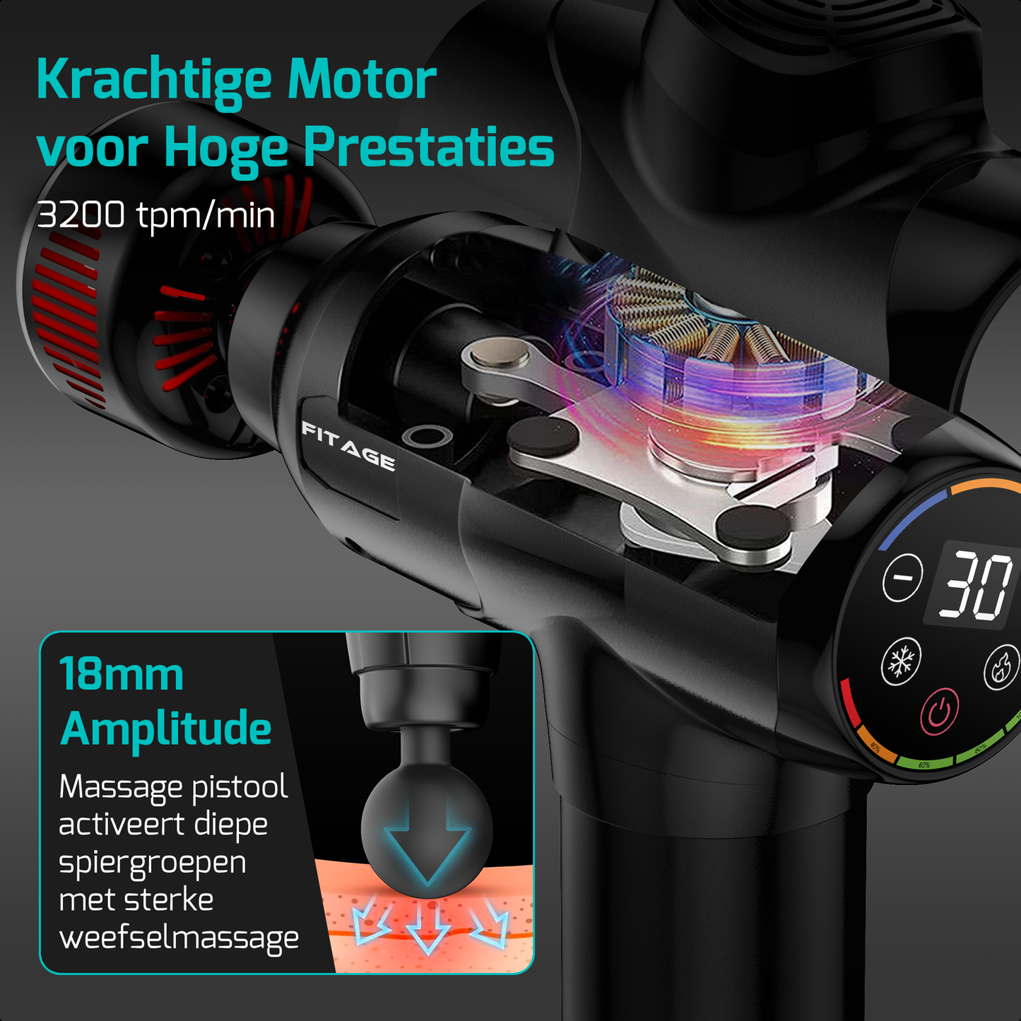 Massage Gun Warm & Koud