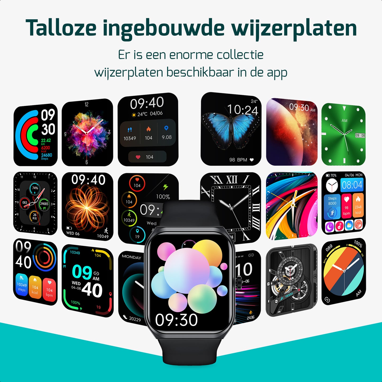 Smartwatch - Stappenteller Horloge