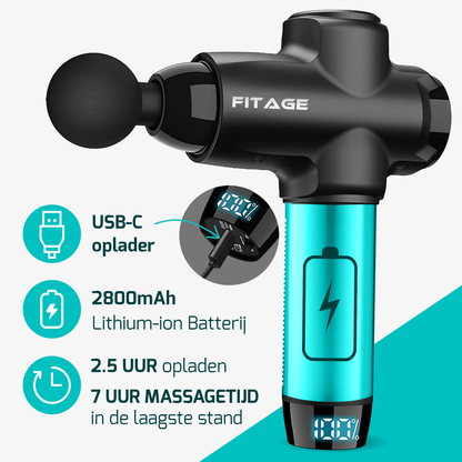 Massage Gun - 12 Opzetstukken